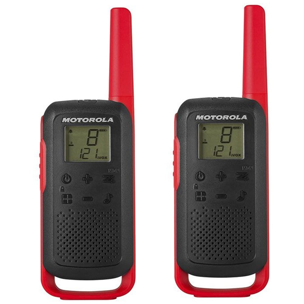 Statie emisie-receptie portabila MOTOROLA TALKABOUT T62 RED, 0.5W, 2buc