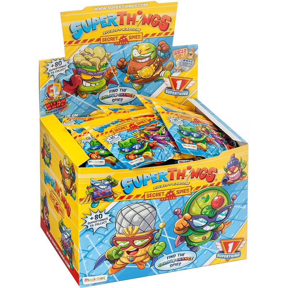 Set 50 figurine SUPERTHINGS Secret Spies SZ60012O