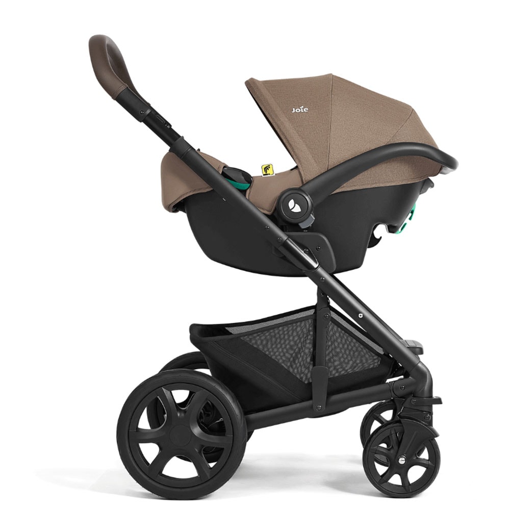 Carucior 3in1 JOIE A-Tour DLX T1201GBTOF000, 5 puncte, 0 luni+, maro
