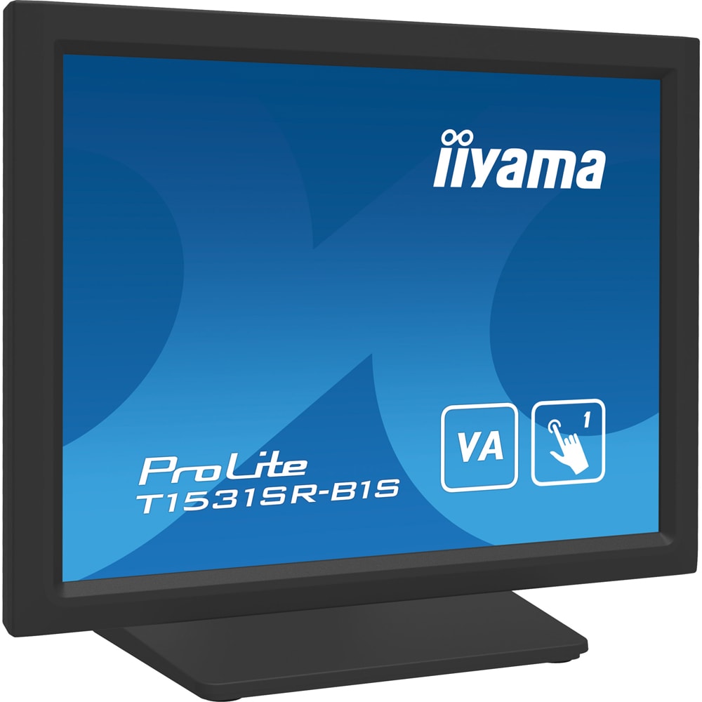 Monitor LED VA IIYAMA ProLite T1531SR-B1S, 15", Touch, XGA, 60Hz, negru
