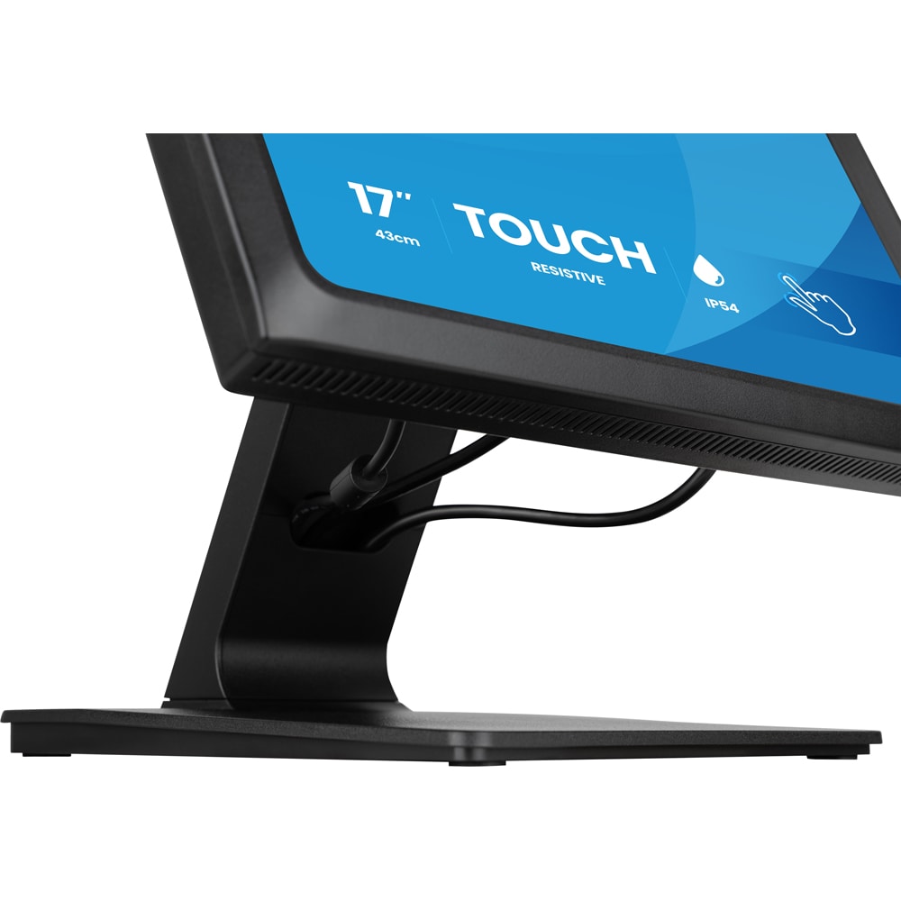 Monitor LED TN IIYAMA ProLite T1731SR-B2S, 17", Touch , SXGA, 75Hz, negru
