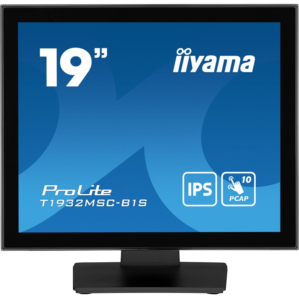 Monitor LED IPS IIYAMA ProLite T1932MSC-B1S, 19", Touch, SXGA, 60Hz, negru