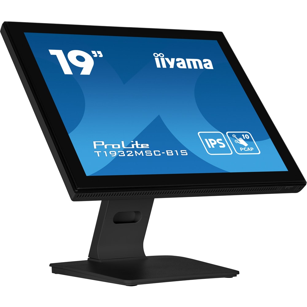 Monitor LED IPS IIYAMA ProLite T1932MSC-B1S, 19", Touch, SXGA, 60Hz, negru