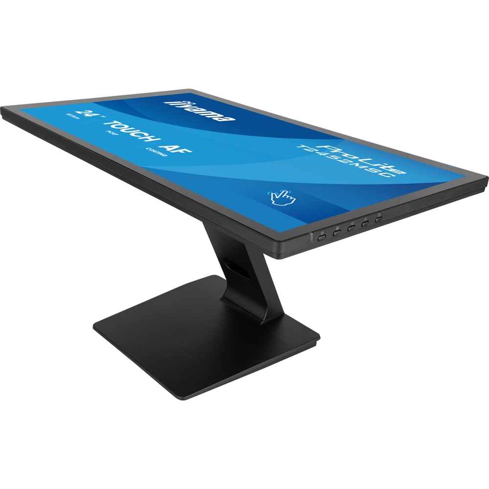 Monitor  LED IPS IIYAMA ProLite T2452MSC-B2, 24", Touch, Full HD, 120Hz, negru
