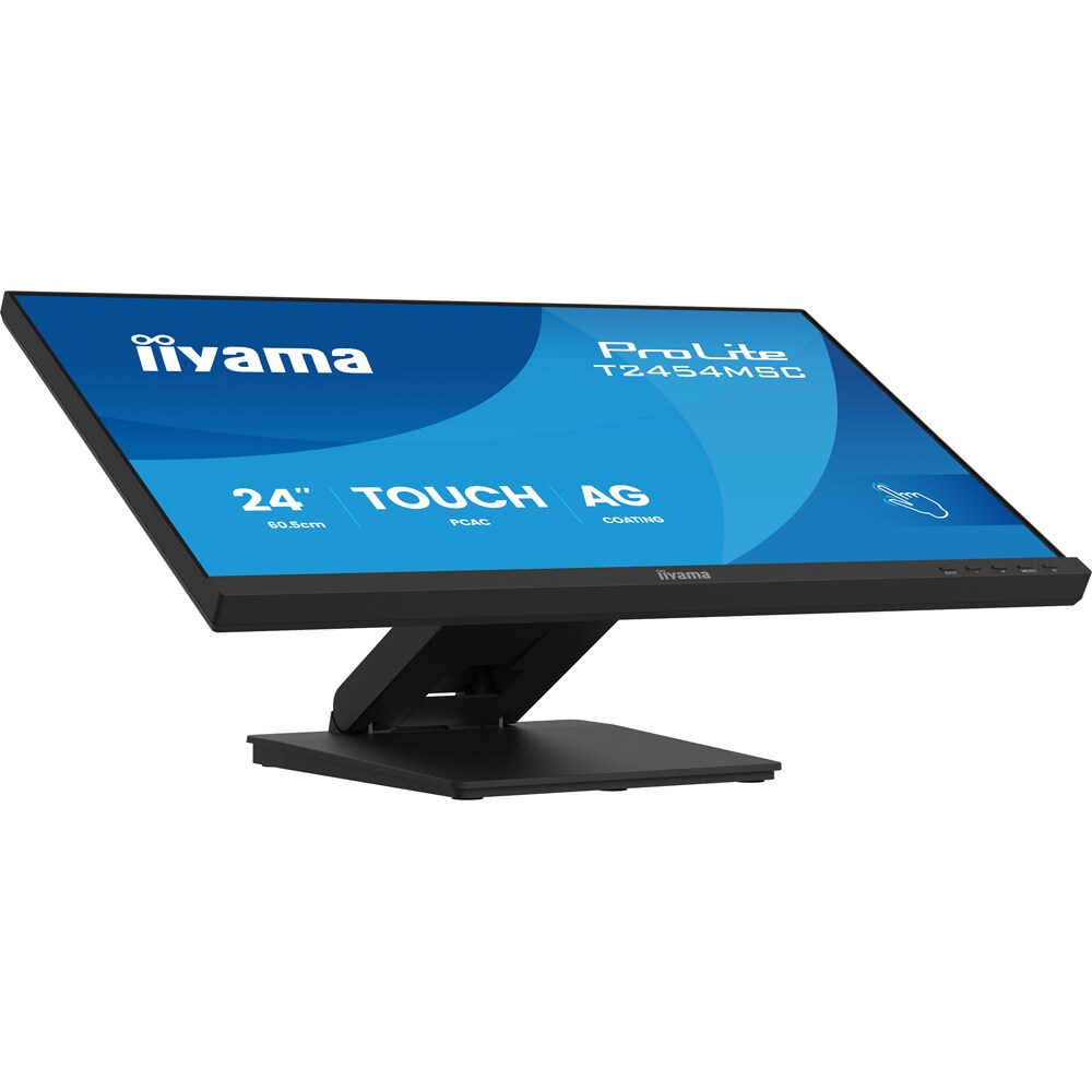 Monitor  LED IPS IIYAMA ProLite T2454MSC-B3AG, 23.8", Touch, Full HD, 83Hz, negru