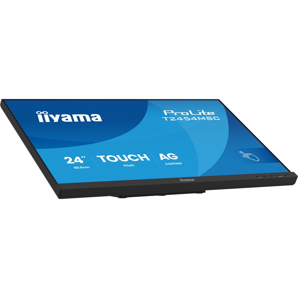 Monitor  LED IPS IIYAMA ProLite T2454MSC-B3AG, 23.8", Touch, Full HD, 83Hz, negru