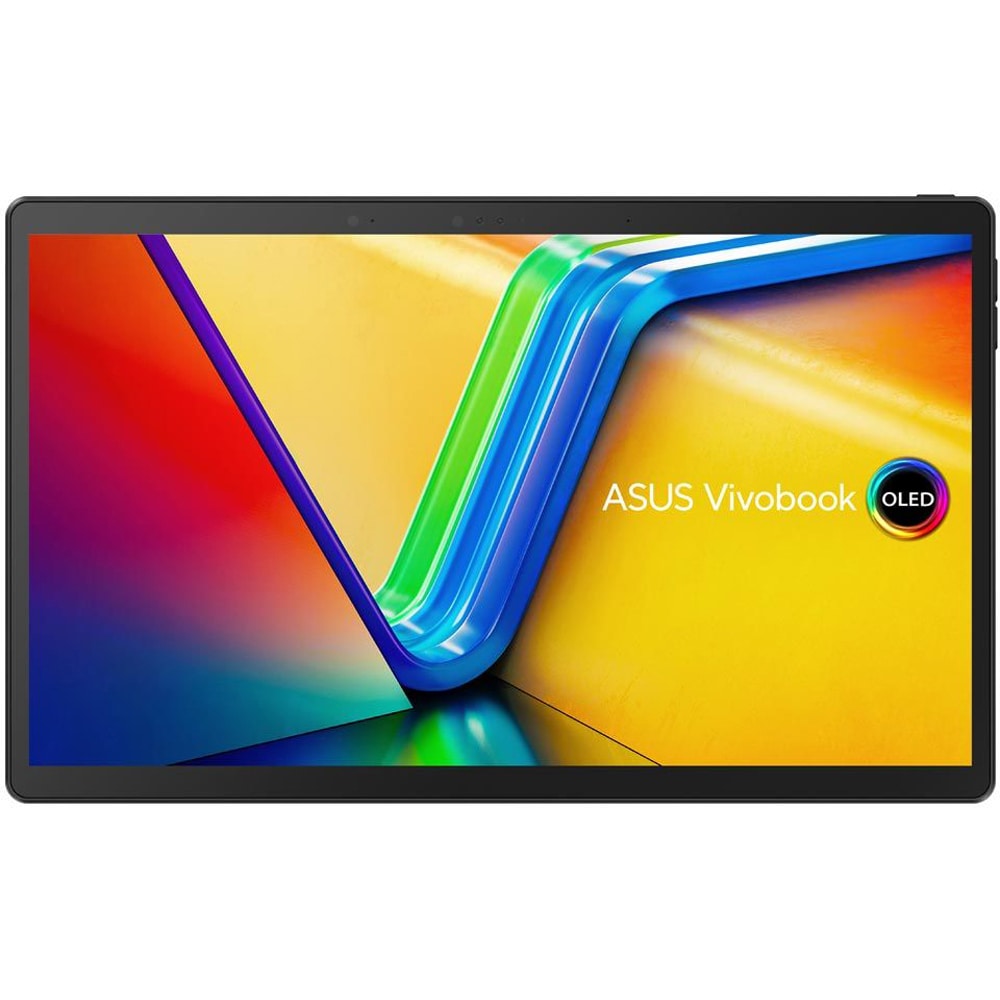 Laptop 2 in 1 ASUS Vivobook 13 Slate OLED T3304GA-LQ005W, Intel Core i3-N300 pana la 3.8GHz, 13.3" Full HD Touch, 8GB, UFS 256GB, Intel UHD Graphics, Windows 11 Home, negru