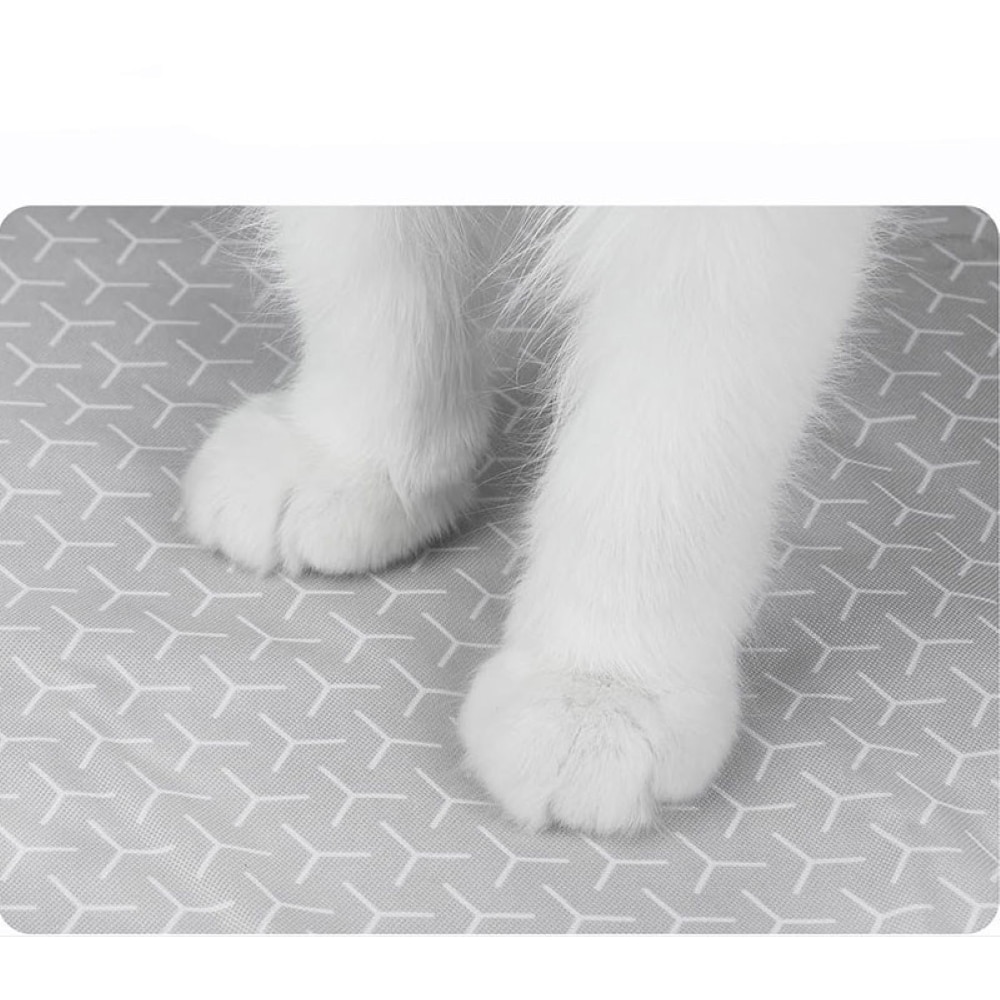 Covoras litiera PETKIT Pura Max, microfibra, 45 x 44 x 7 cm, gri