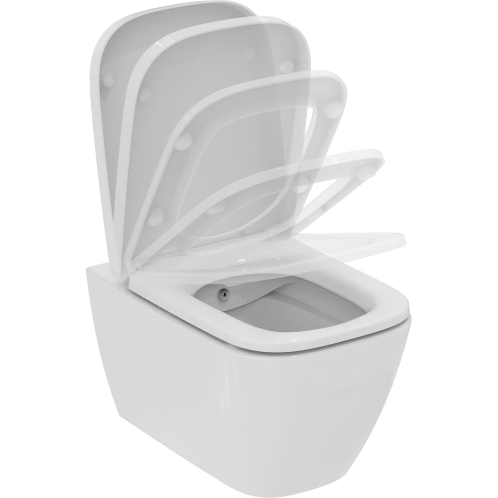 Capac WC IDEAL STANDARD I.Life B T468301, inchidere lenta, duroplast, alb