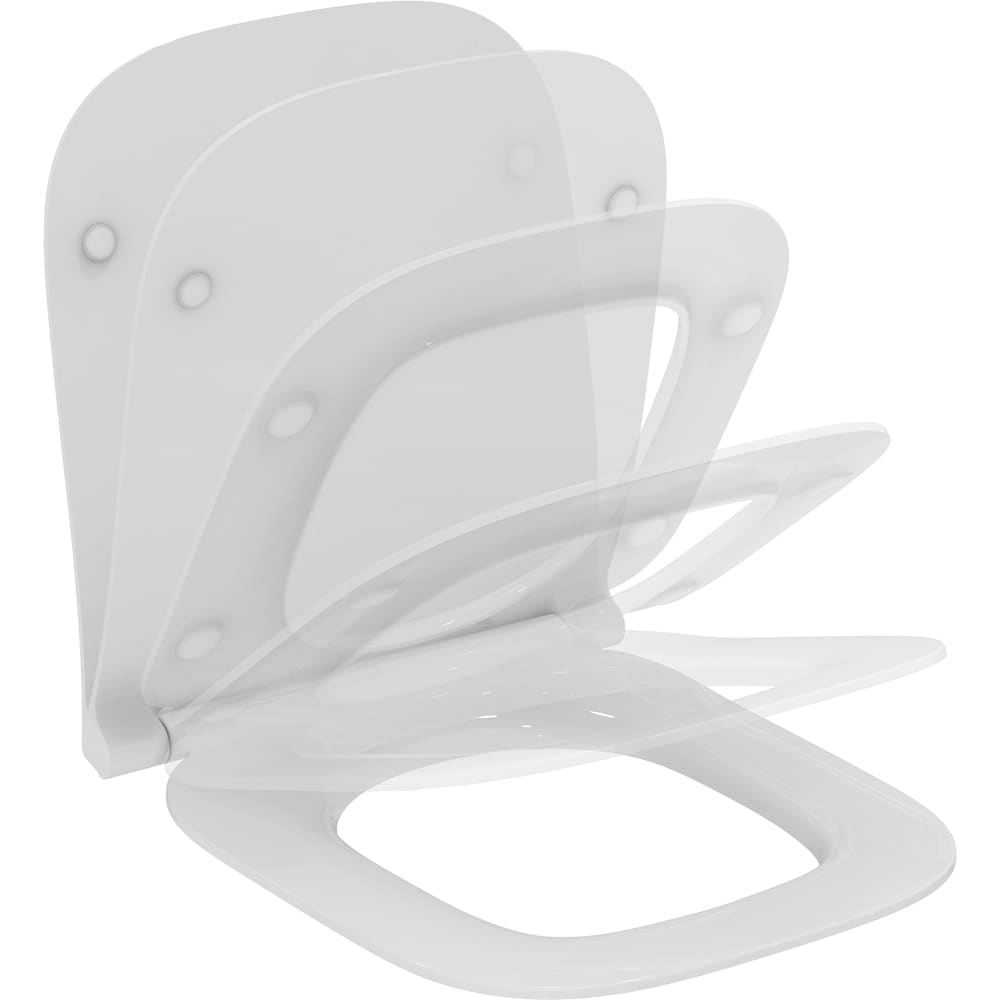 Capac WC IDEAL STANDARD I.Life S T532901, inchidere lenta, duroplast, alb