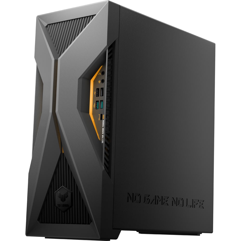 Sistem Desktop Gaming ASUS TUF T700 Mini T700MF-05225F0380, Intel Core Ultra 5 225F pana la 4.9GHz, 16GB, SSD 1TB, NVIDIA GeForce RTX 5060 DUAL, Free DOS