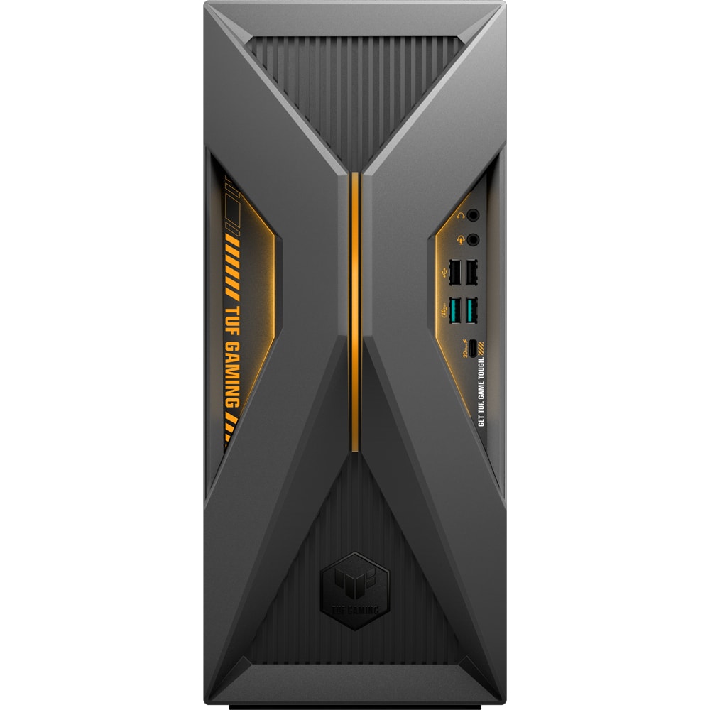Sistem Desktop Gaming ASUS TUF T700 Mini T700MF-05225F0380, Intel Core Ultra 5 225F pana la 4.9GHz, 16GB, SSD 1TB, NVIDIA GeForce RTX 5060 DUAL, Free DOS
