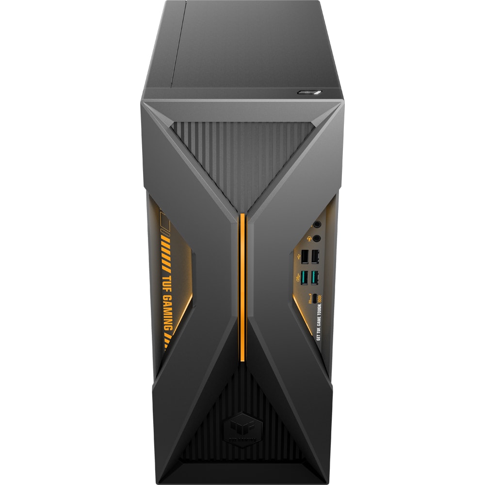 Sistem Desktop Gaming ASUS TUF T700 Mini T700MF-05225F0380, Intel Core Ultra 5 225F pana la 4.9GHz, 16GB, SSD 1TB, NVIDIA GeForce RTX 5060 DUAL, Free DOS