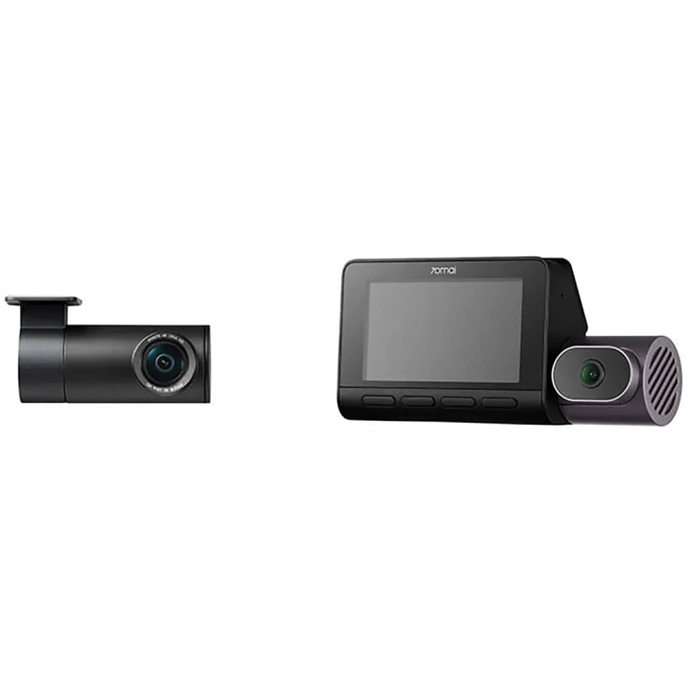 Camera auto duala DVR 70MAI T800 + RC41, 4K, GPS, HDR, negru