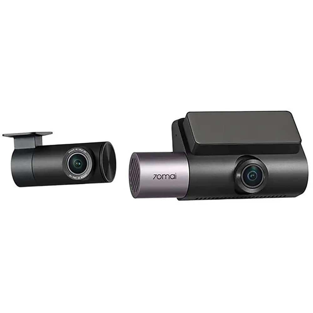 Camera auto duala DVR 70MAI T800 + RC41, 4K, GPS, HDR, negru