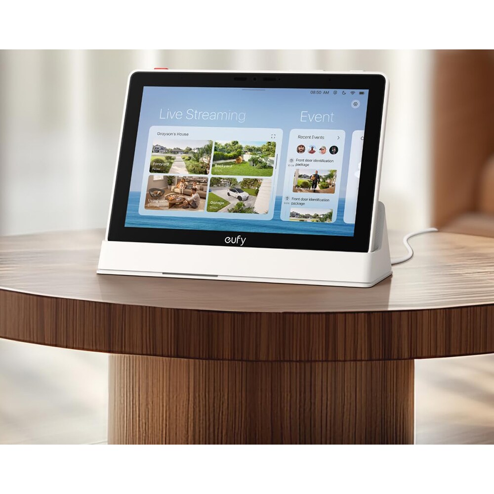 Ecran smart sonerie EUFY E10, IPS HD, 7inch, 60m, negru