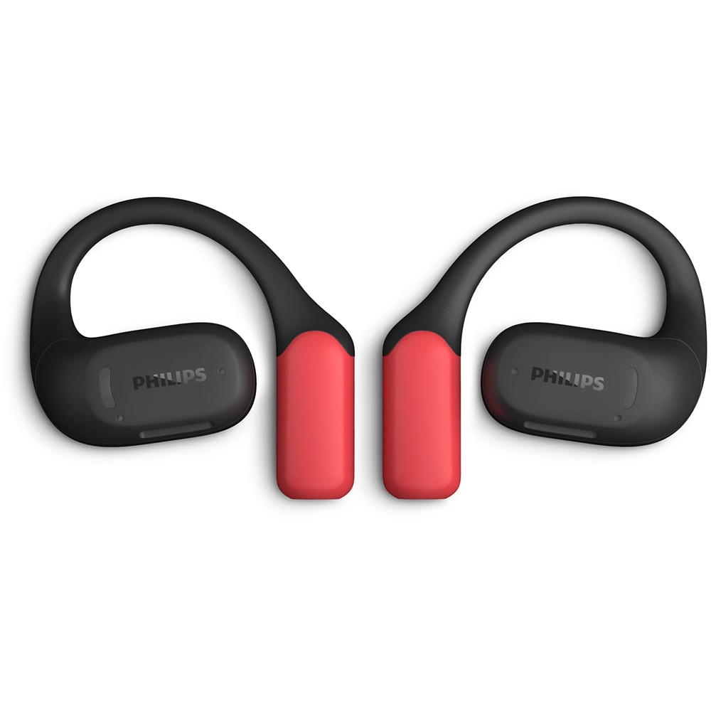 Casti PHILIPS TAA6709BK/00, True Wireless, Bluetooth, Open-ear, Microfon, negru