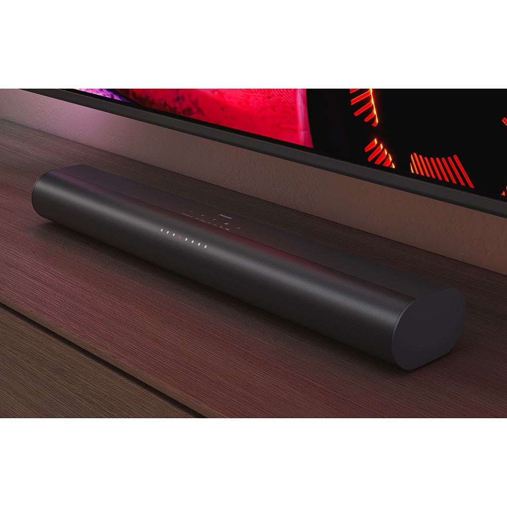 Soundbar PHILIPS TAB6100/10, 2.1, 400W, Bluetooth, Subwoofer Wireless, Dolby Atmos, negru