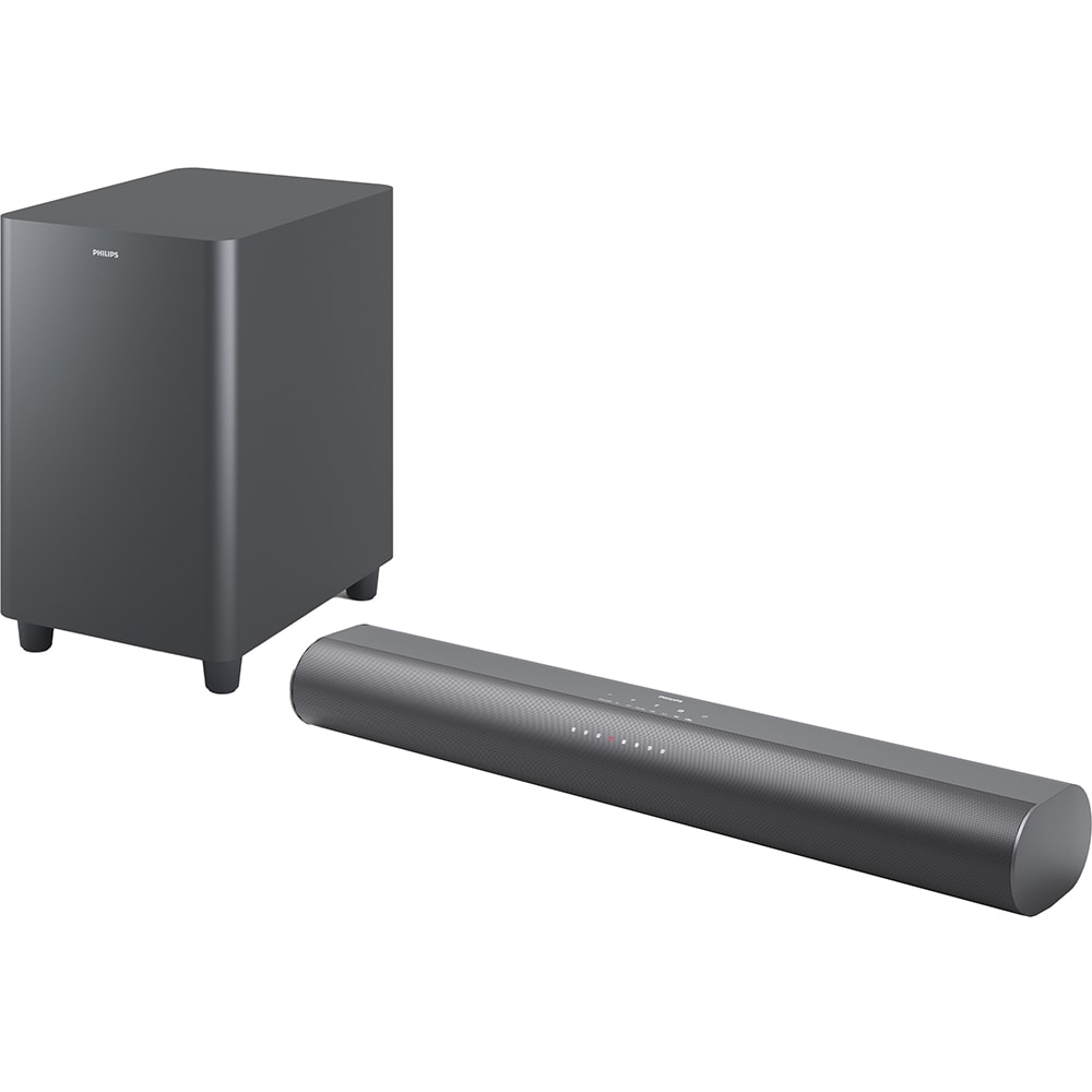 Soundbar PHILIPS TAB6100/10, 2.1, 400W, Bluetooth, Subwoofer Wireless, Dolby Atmos, negru