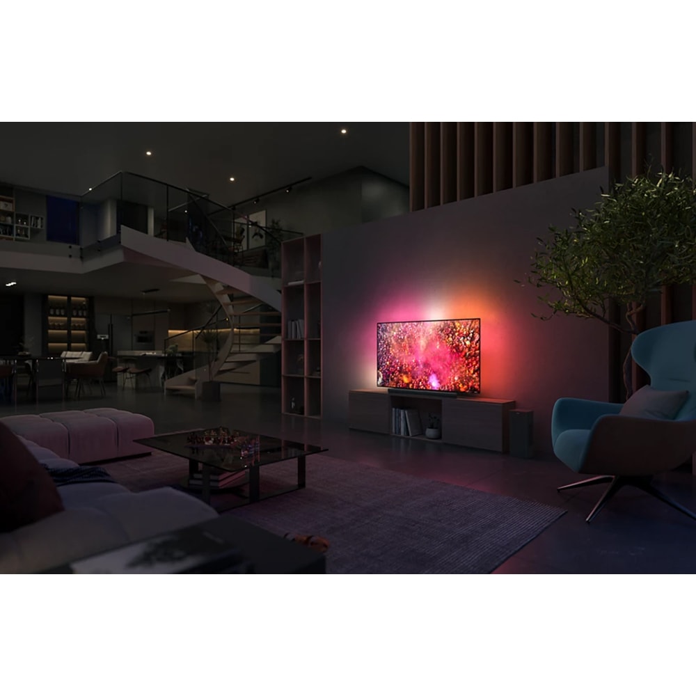 Soundbar PHILIPS TAB8200/10, 2.1, 320W, Bluetooth, Subwoofer Wireless, Dolby Atmos, negru