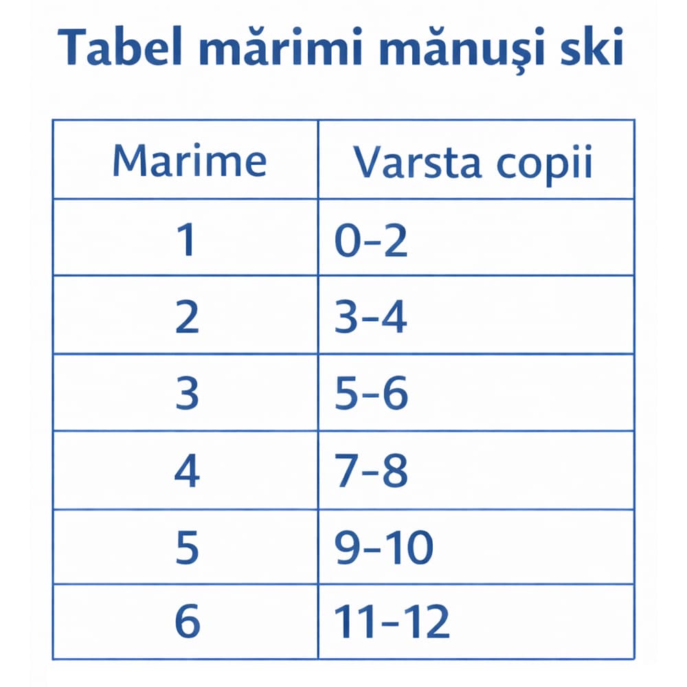 Manusi ski VIKING Devi, marimea 5, albastru
