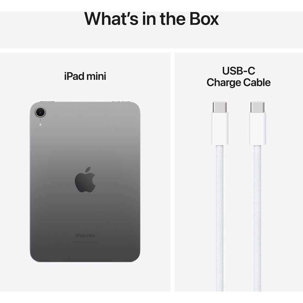 Tableta APPLE iPad Mini 7, 8.3", 512GB, Wi-Fi, Space Gray