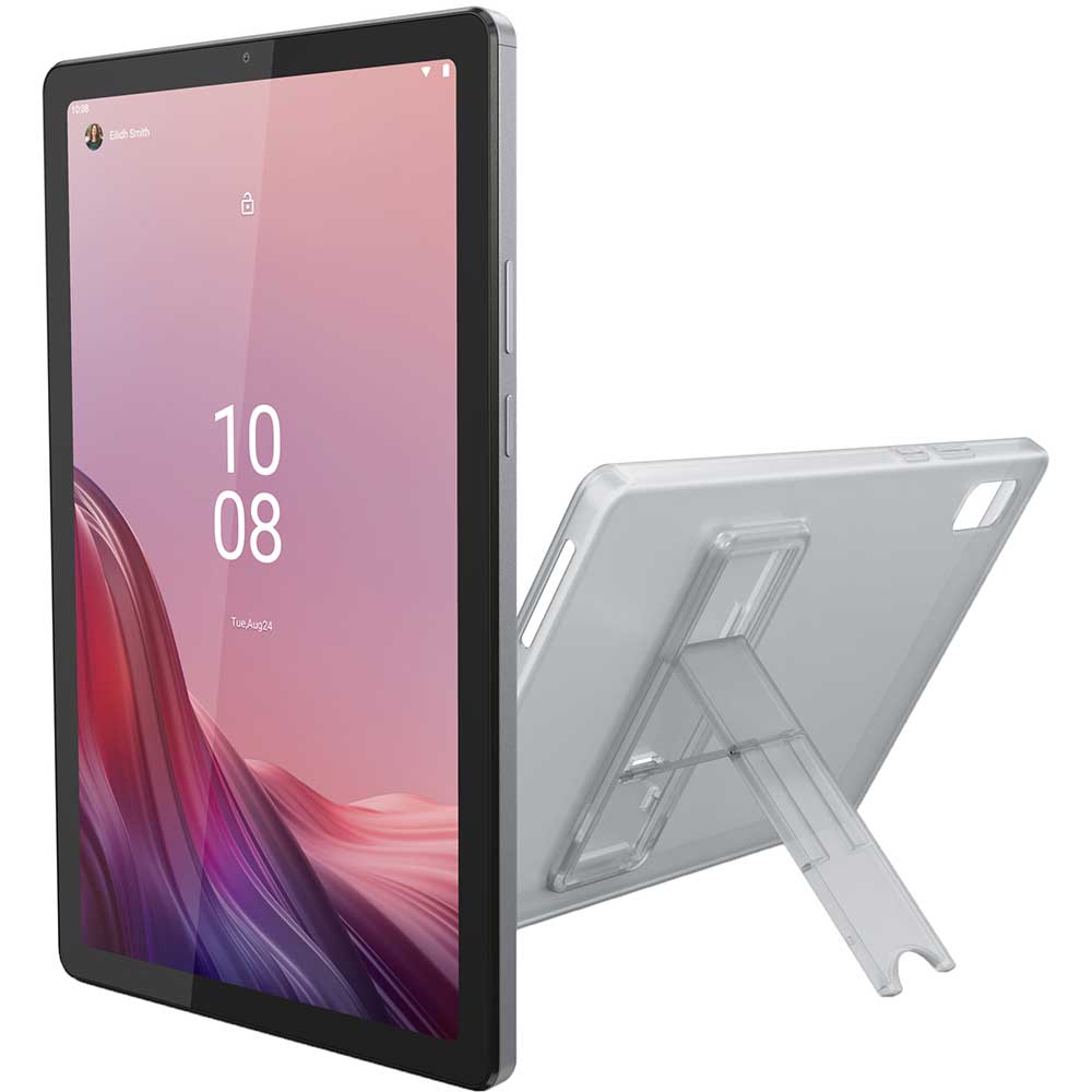 Tableta LENOVO Tab M9, 9", 3GB RAM, 32GB, Wi-Fi + 4G, Arctic Grey, Folio case + Screen protection