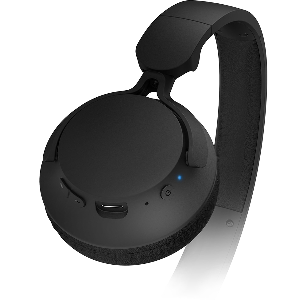 Casti PHILIPS TAH4000BK/00, Bluetooth, On-Ear, Microfon, negru