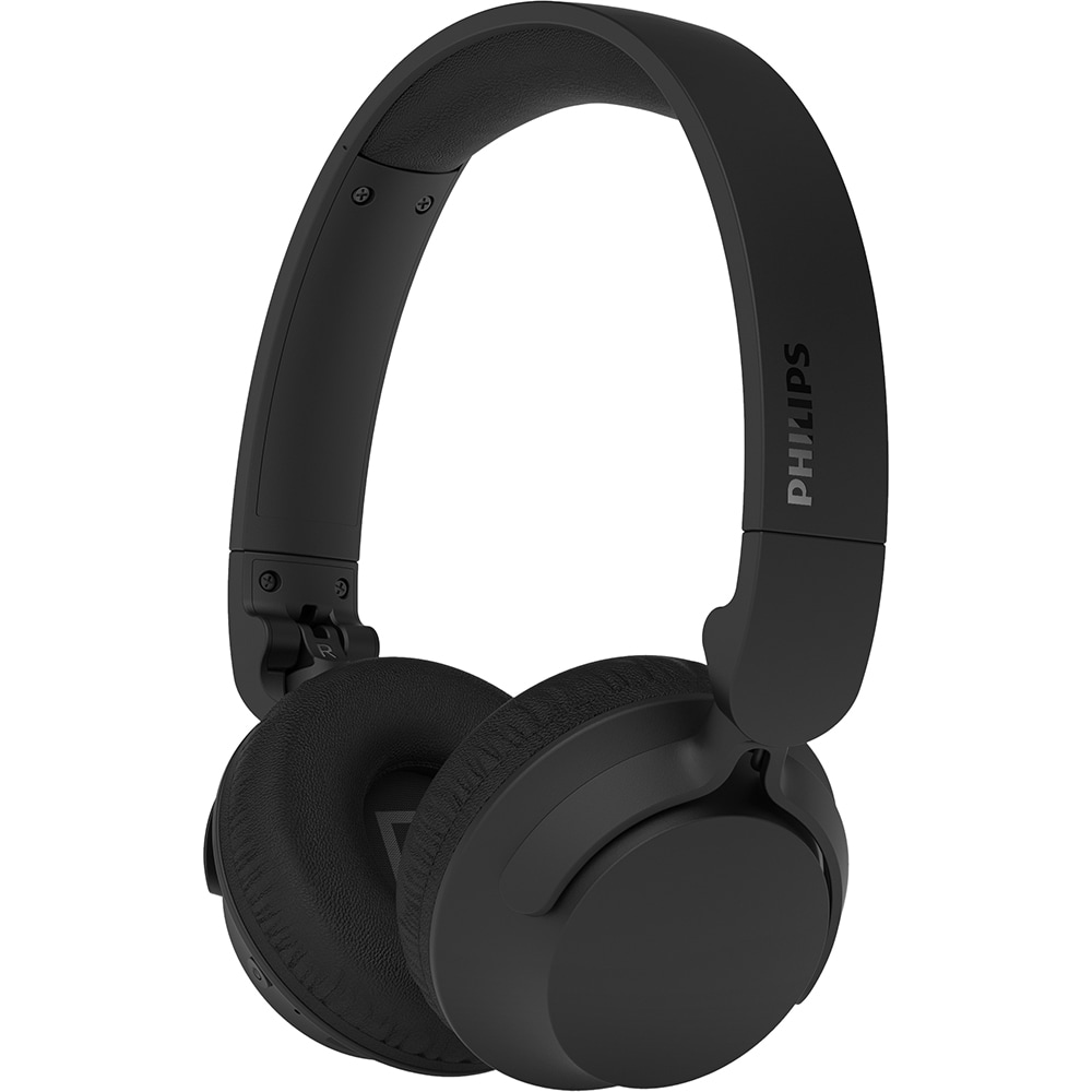 Casti PHILIPS TAH4000BK/00, Bluetooth, On-Ear, Microfon, negru