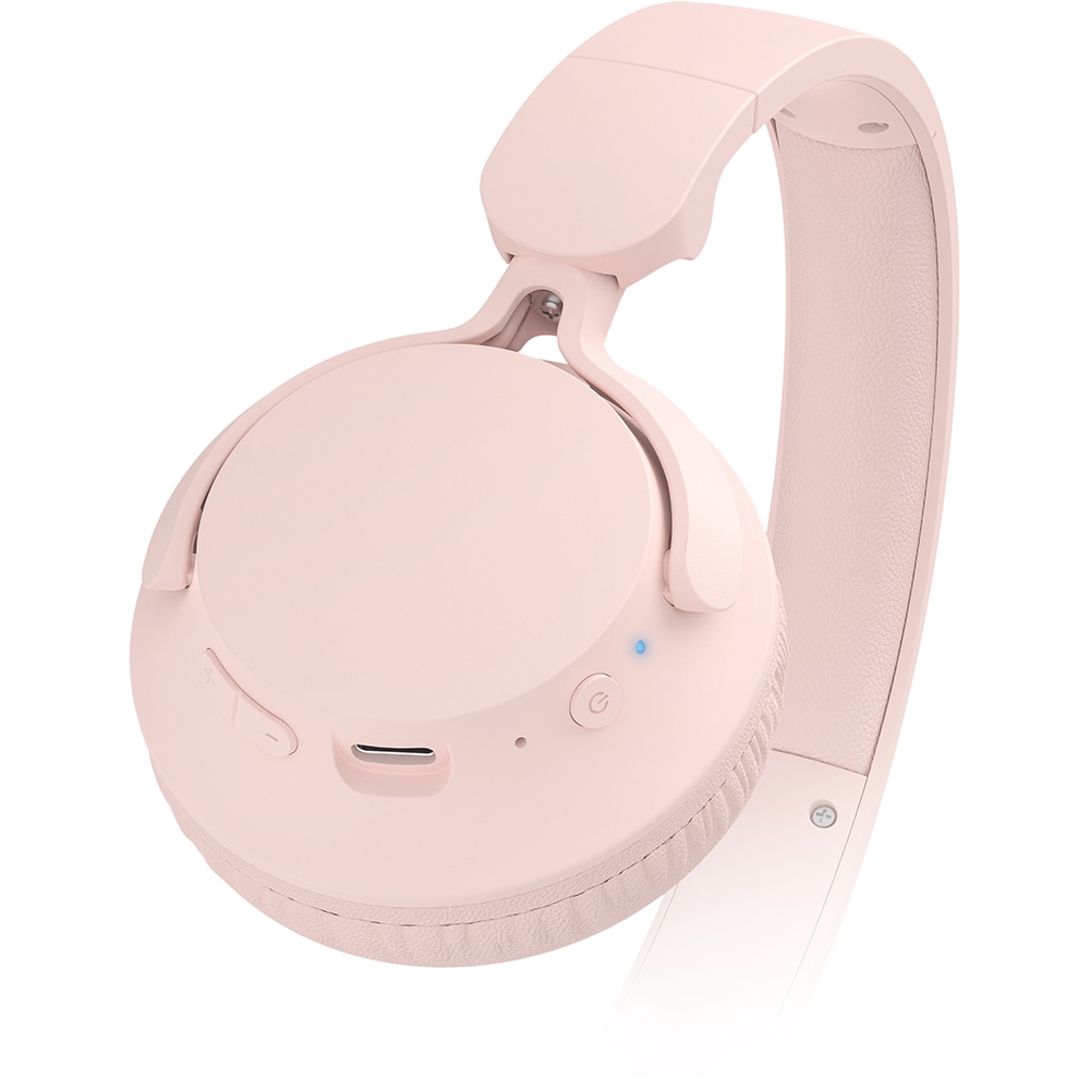 Casti PHILIPS TAH4000PK/00, Bluetooth, On-Ear, Microfon, roz