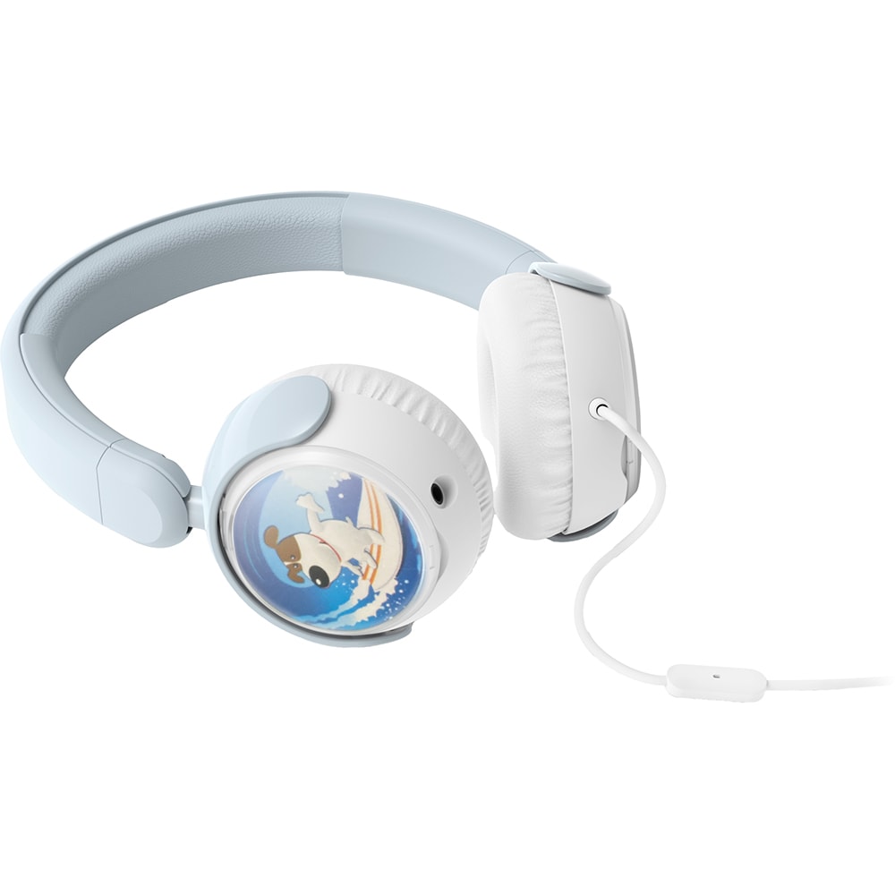 Casti PHILIPS TAK2000BL/00, Cu fir, On-Ear, albastru