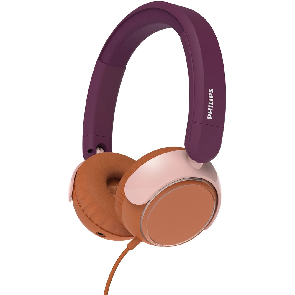 Casti pentru copii PHILIPS TAK2000MP/00, Cu fir, On-Ear, Magenta Purple
