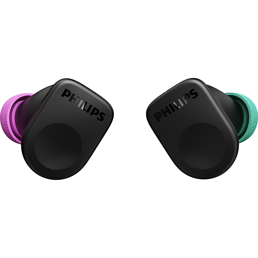 Casti PHILIPS TAMS3BK/00, True Wireless, Bluetooth, In-ear, ANC, Microfon, negru