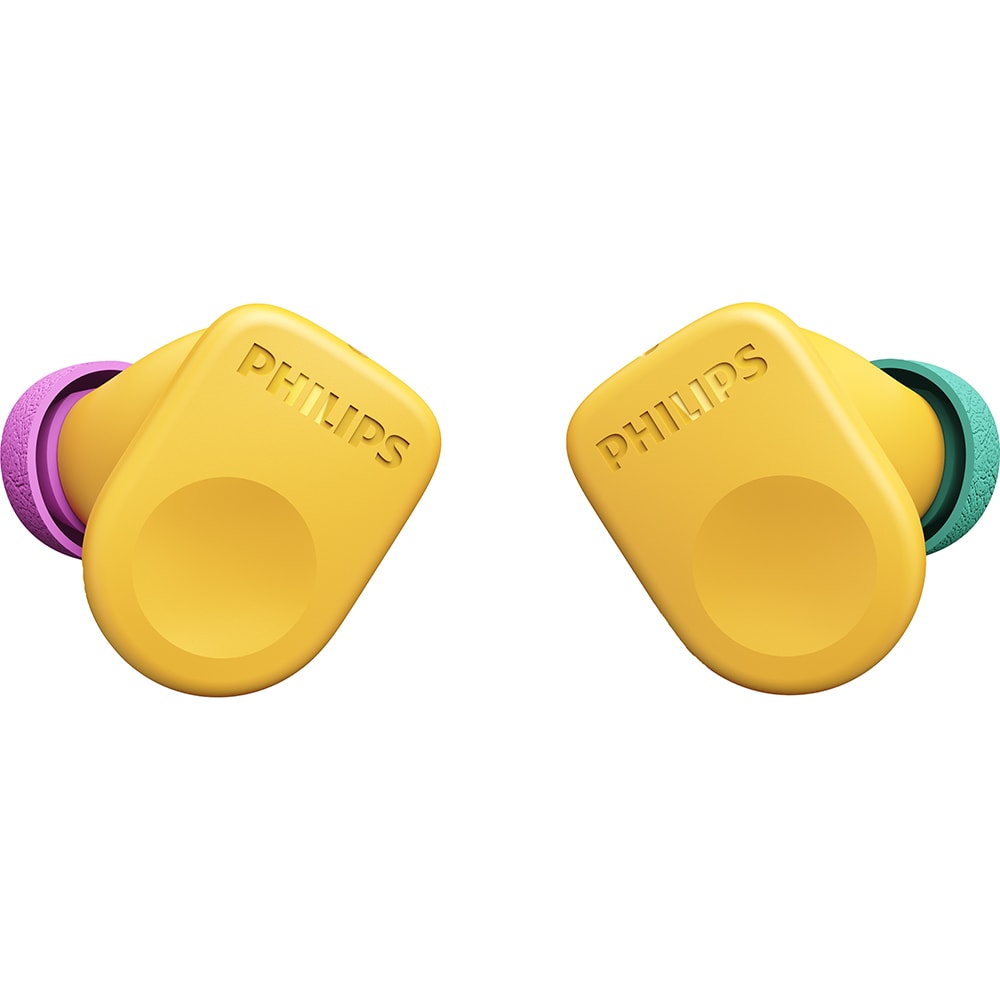 Casti PHILIPS TAMS3YL/00, True Wireless, Bluetooth, In-ear, ANC, Microfon, galben