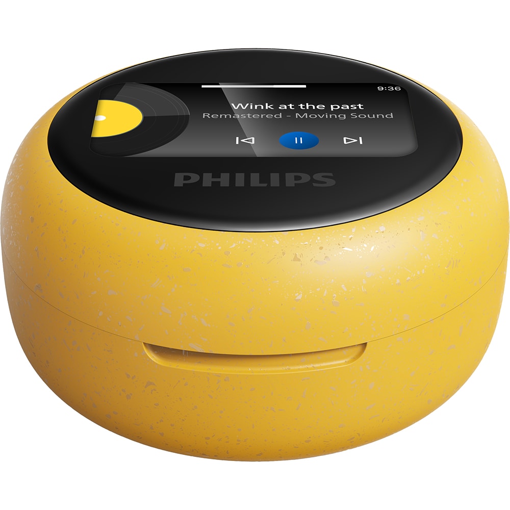 Casti PHILIPS TAMS3YL/00, True Wireless, Bluetooth, In-ear, ANC, Microfon, galben