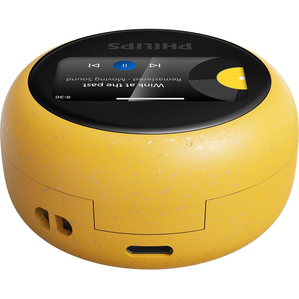 Casti PHILIPS TAMS3YL/00, True Wireless, Bluetooth, In-ear, ANC, Microfon, galben