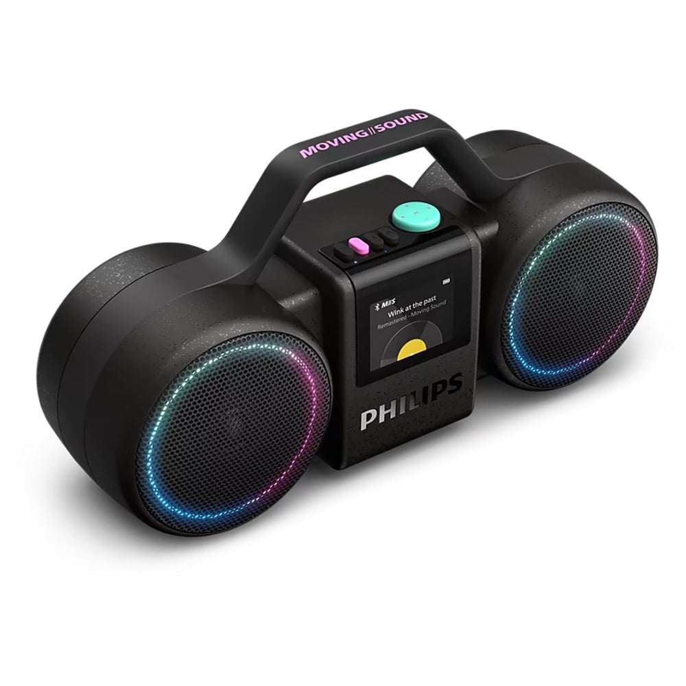 Boxa portabila PHILIPS The Roller, Bluetooth, 60W RMS (120W PMPO), IP67, negru