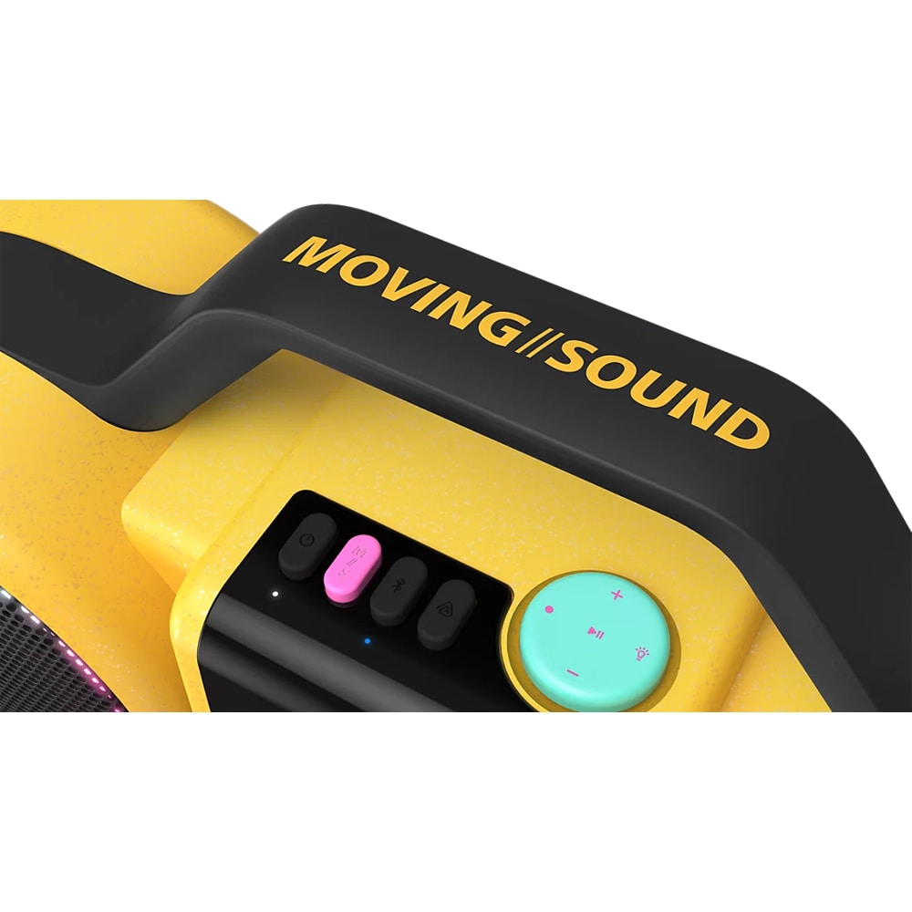 Boxa portabila PHILIPS The Roller, Bluetooth, 60W RMS (120W PMPO), IP67, galben