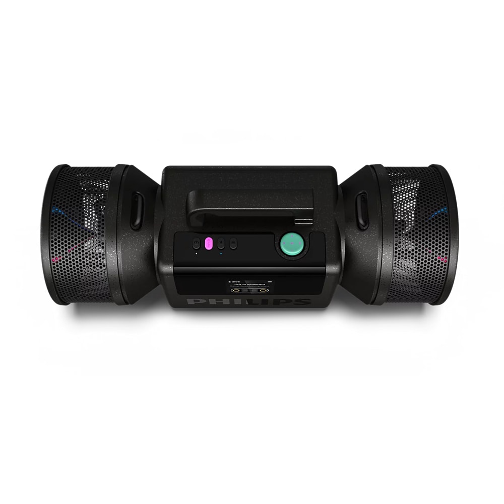 Boxa portabila PHILIPS The Tube, Bluetooth, 140W RMS (280W PMPO), IP67, negru