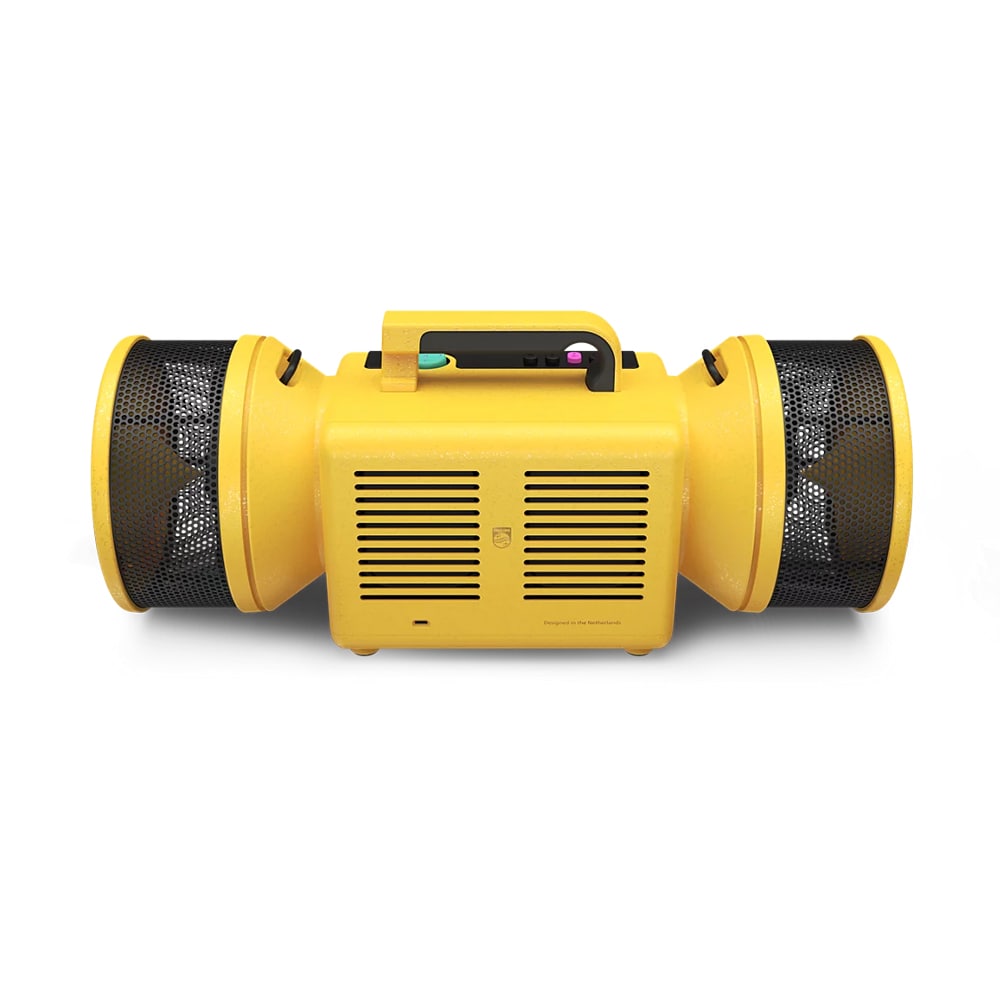 Boxa portabila PHILIPS The Tube, Bluetooth, 140W RMS (280W PMPO), IP67, galben
