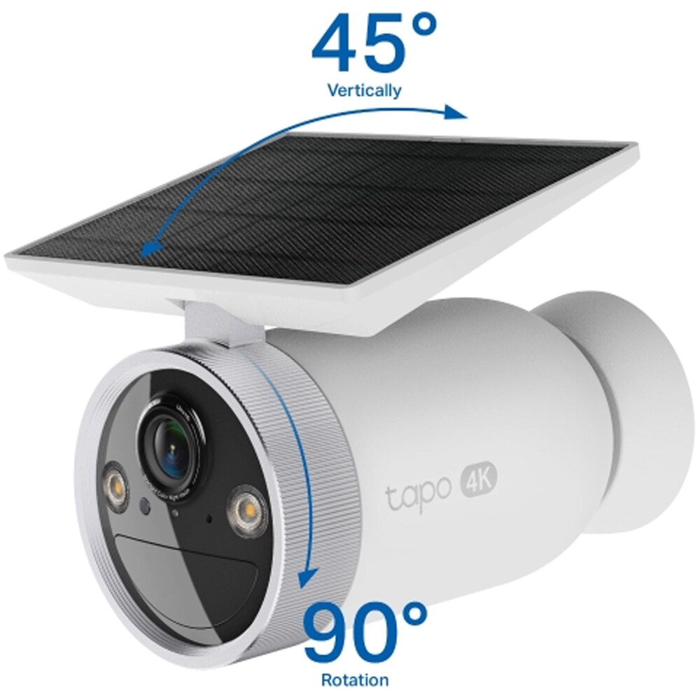 Camera IP Wireless TP-LINK Tapo C465, 4K, IR, Night Vision, alb
