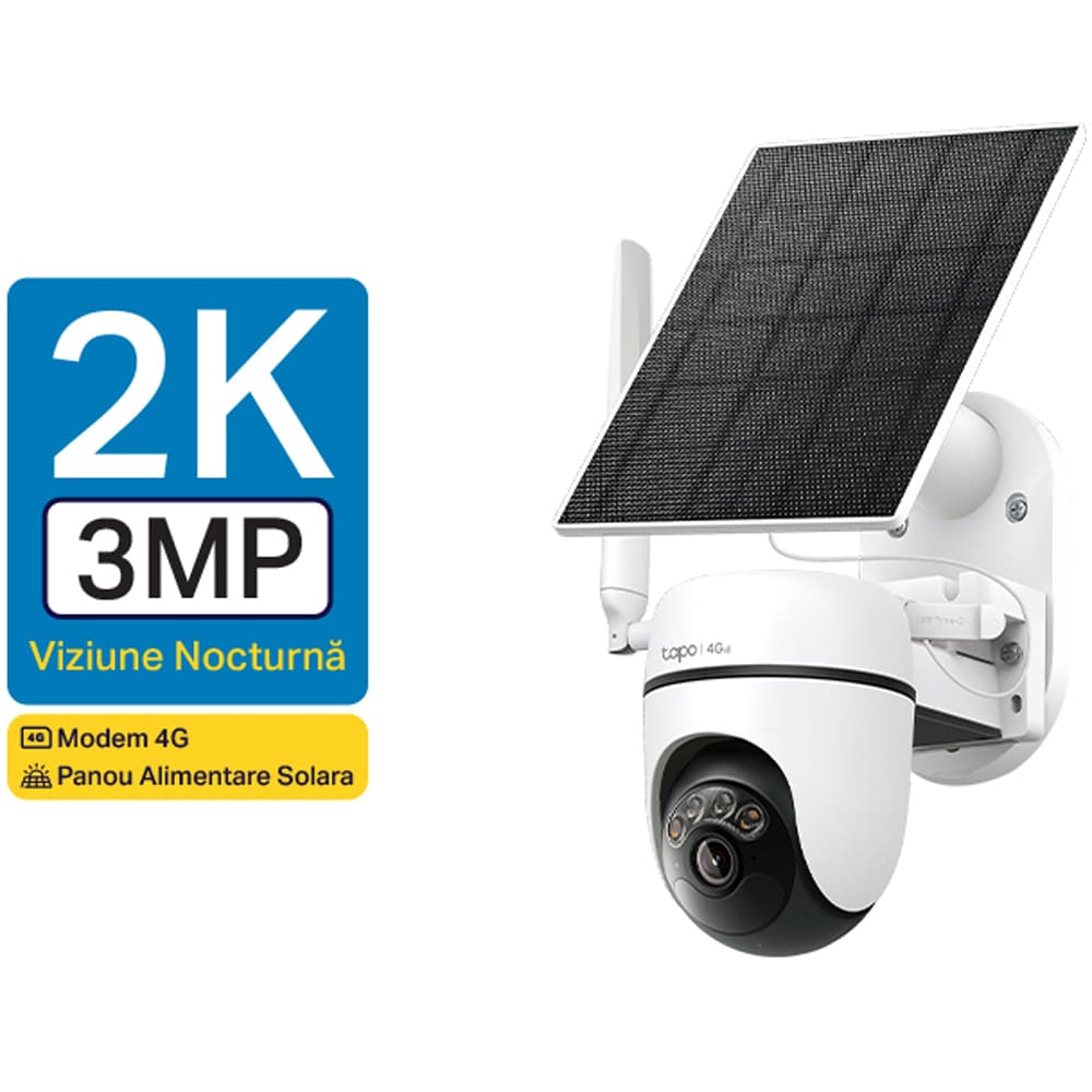 Camera IP Wireless TP-LINK Tapo C615G, 2K 1296p, IR, NightVision, alb