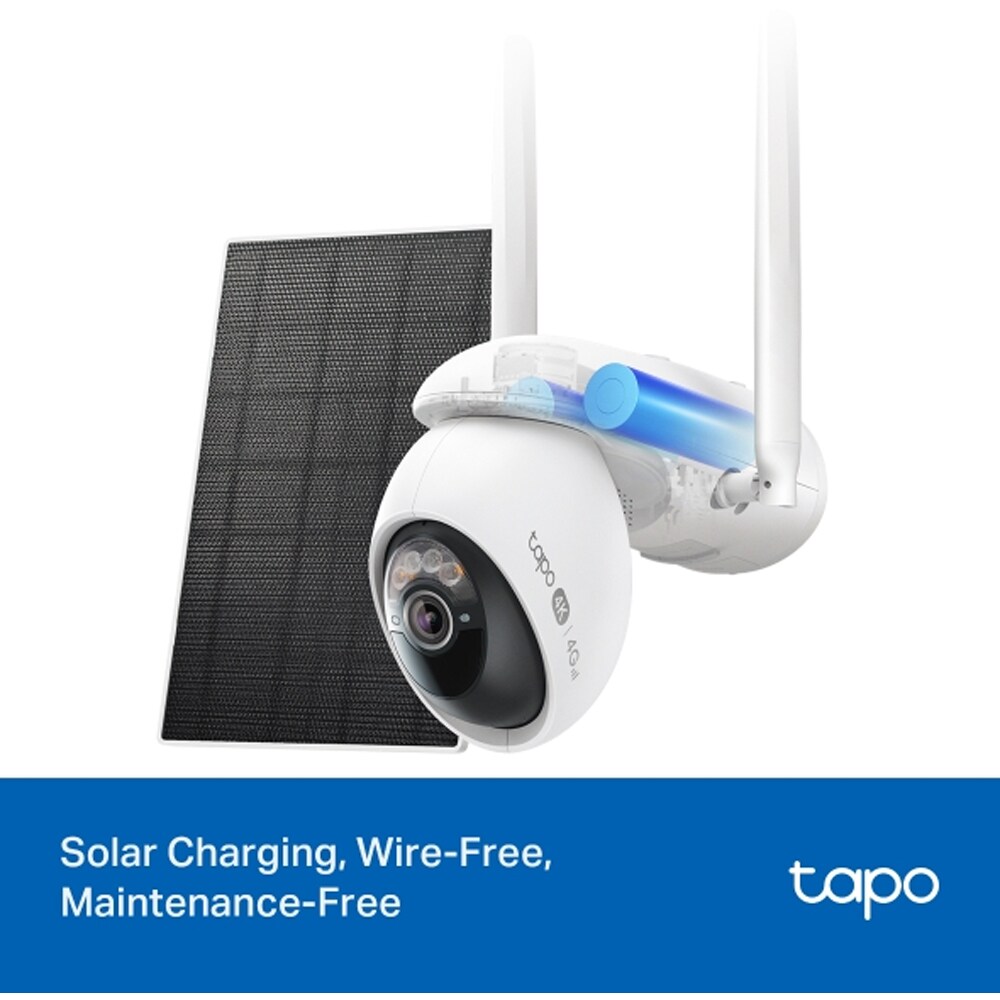 Camera IP Wireless TP-LINK Tapo C665G, 4K, IR, Night VIsion, alb