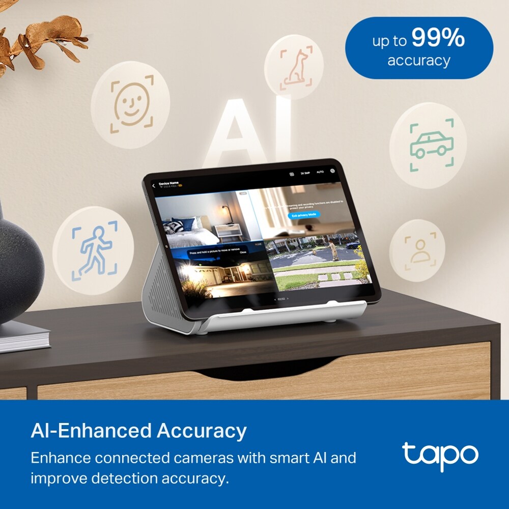 Hub inteligent TP-LINK Tapo H500, Wi-Fi, alb
