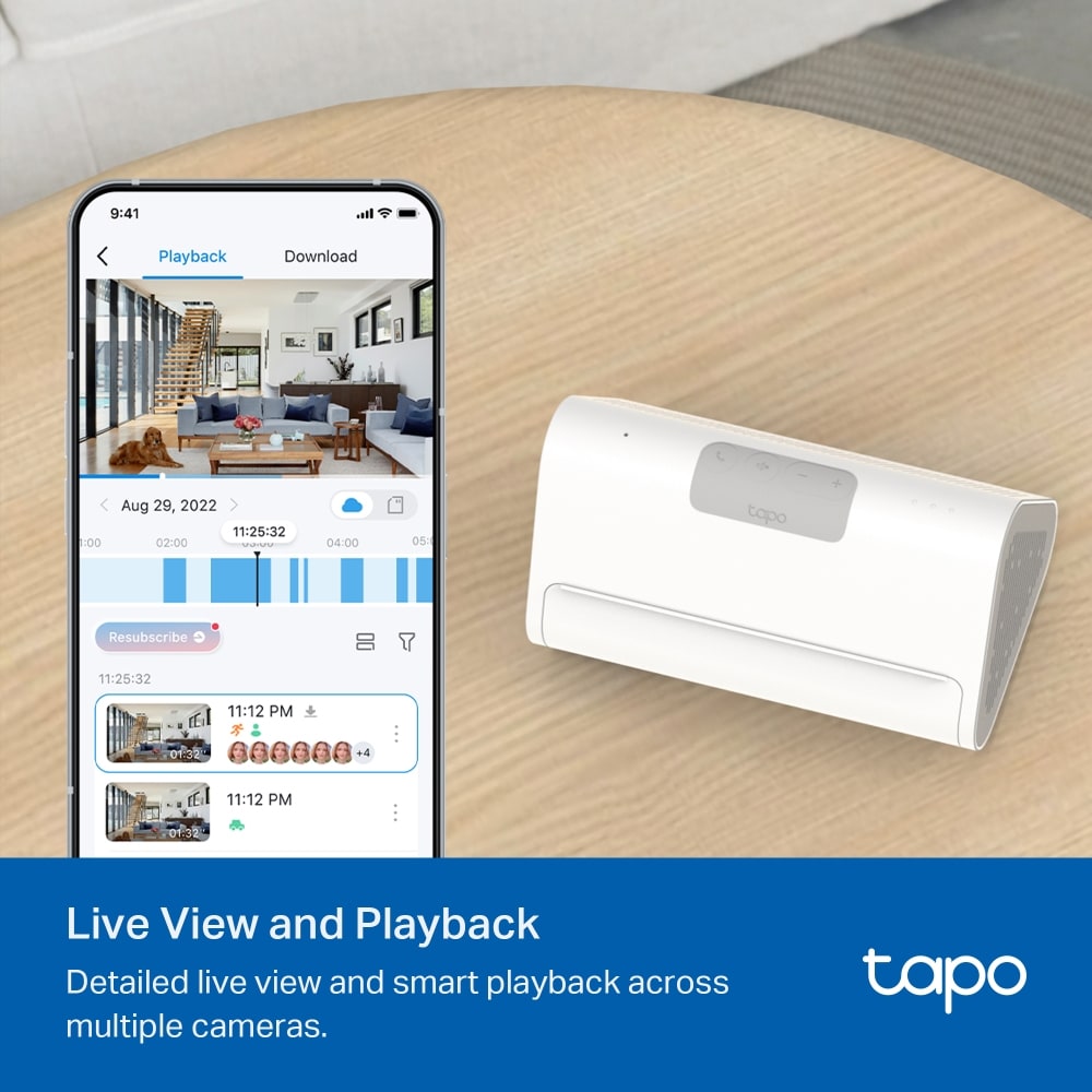 Hub inteligent TP-LINK Tapo H500, Wi-Fi, alb
