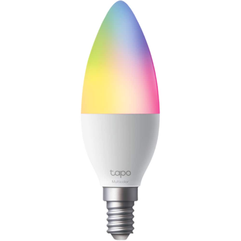 Bec LED Smart TP-LINK Tapo L430C, E14, 470lm, Wi-Fi, lumina variabila, compatibil Alexa, Google Assistant