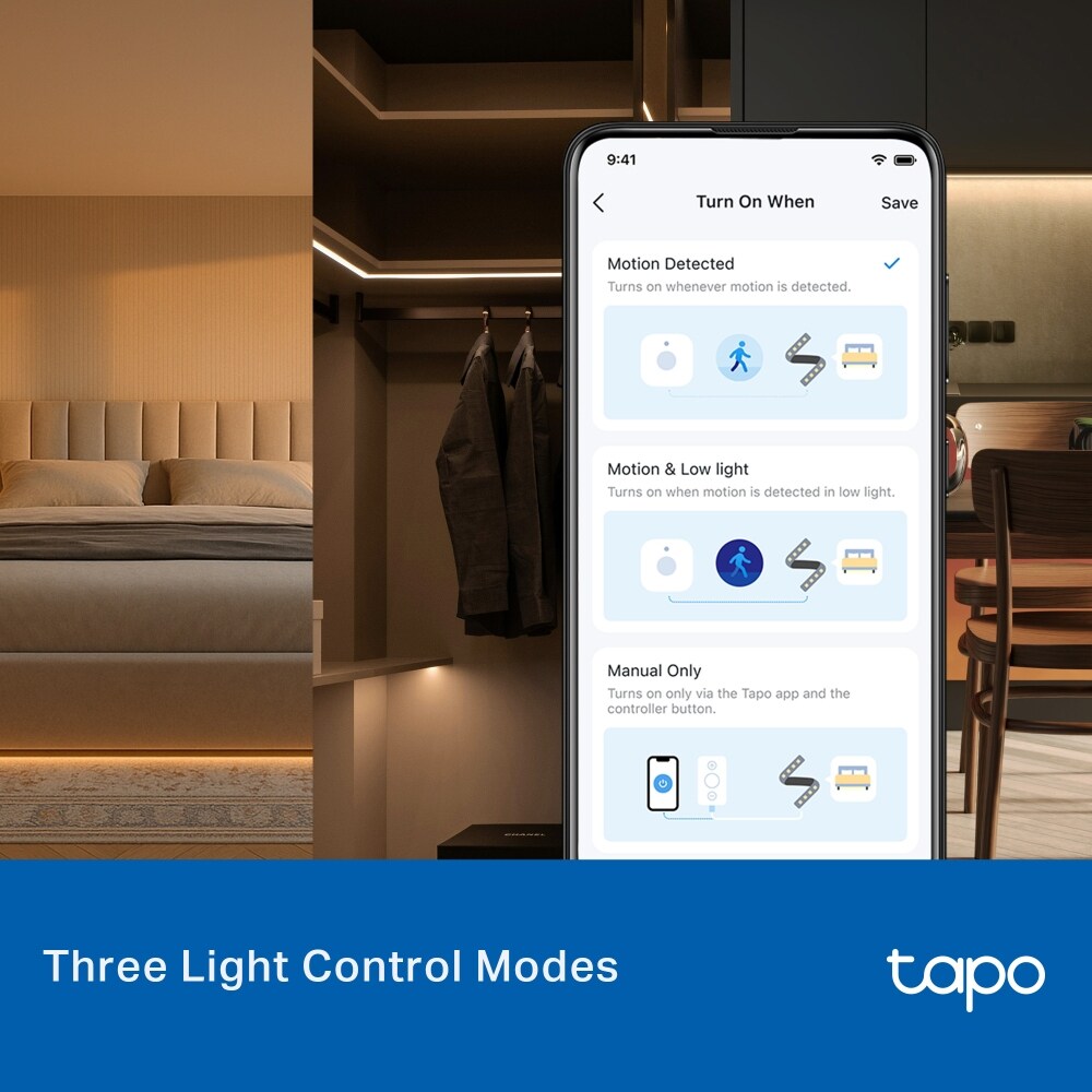 Banda LED Smart TAPO L901-6, Wi-Fi, Bluetooth, 12W, 1200lm, 6m