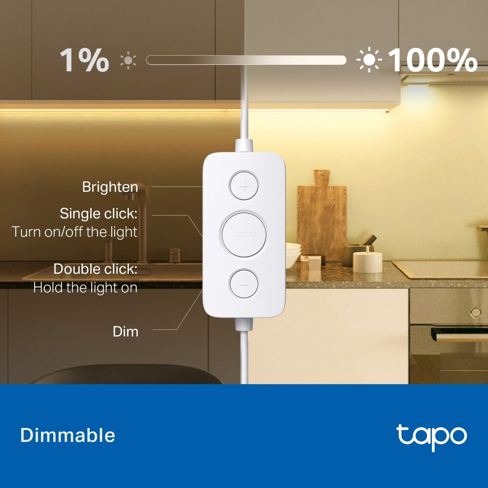 Banda LED Smart TAPO L901-6, Wi-Fi, Bluetooth, 12W, 1200lm, 6m