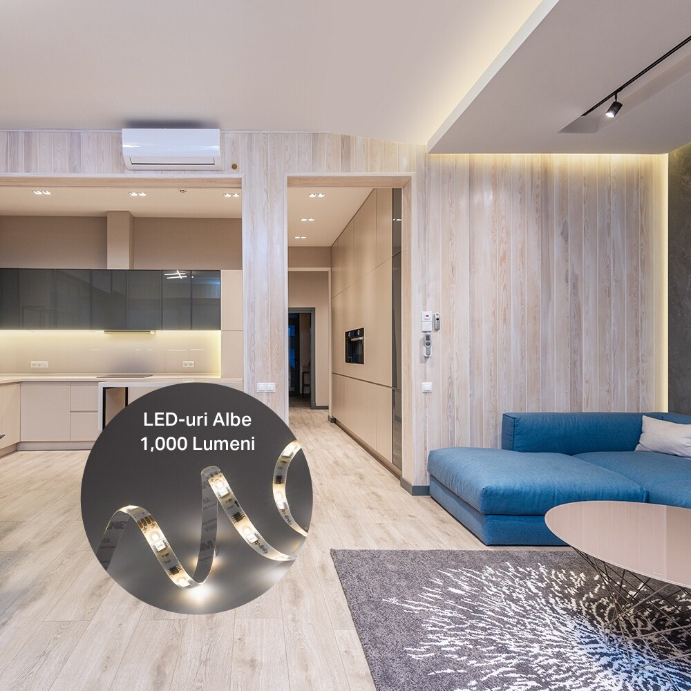 Banda LED Smart TAPO L930-10, Wi-Fi, RGBW, 24W, 2000lm, 2 x 5m