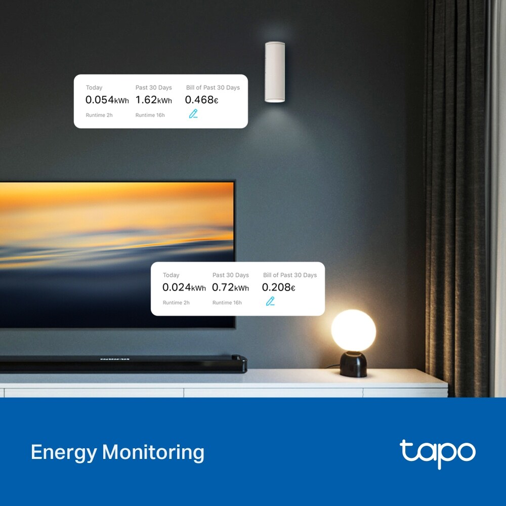 Modul de comutare inteligent TP-LINK Tapo S112, Wi-Fi, alb